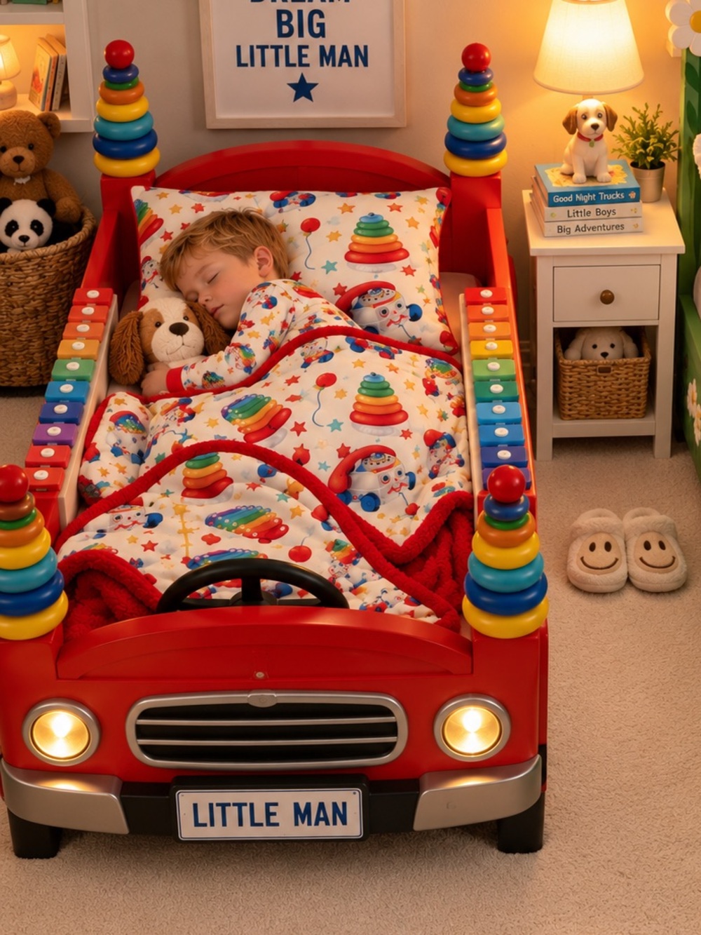 POSH PEANUT 🪀Vintage Fisher Price Luxe Plush patoo NWT VFP vaulted blanket NWT